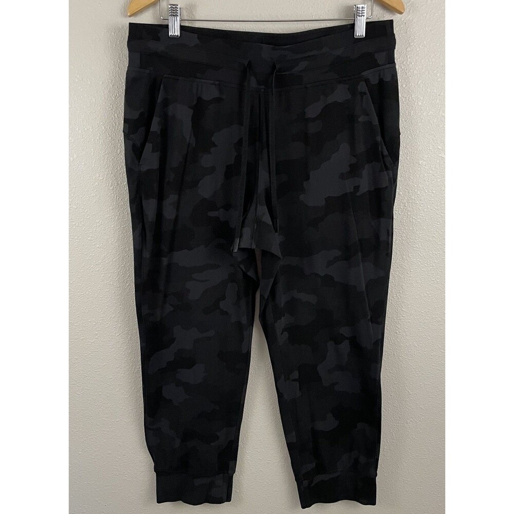 Lululemon Womens 12 Ready To Rulu Jogger Crop Heritage 365 Camo Deep Coal Multi